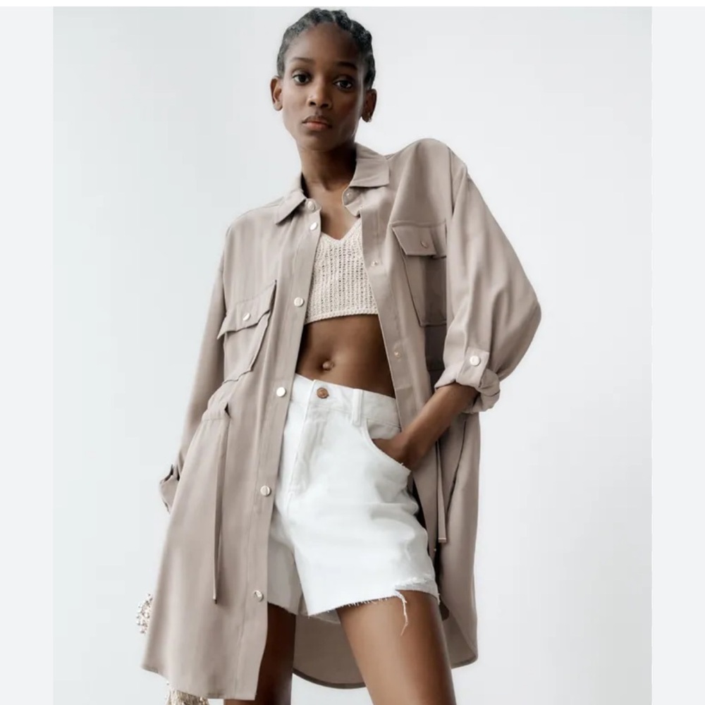 Zara Relaxed Fit Overshirt